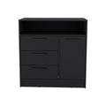 Drawer Dresser Torrey, Bedroom, Black Black Particle Board Particle Board