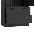 Armoire Hobbs, Bedroom, Black