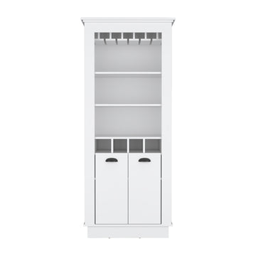 Bar Cabinet Provo, Living Room, White White Particle Board Particle Board