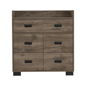 Dresser Wuuman, Bedroom, Dark Brown Dark Brown Particle Board Particle Board