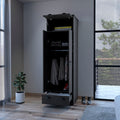 Armoire Dumas, Bedroom, Black Black Particle Board Particle Board