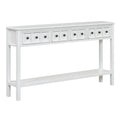 Rustic Entryway Console Table, 60