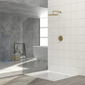 Shower Faucet Set,Shower System With 10 Inch Rainfall Shower Head And Shower Valve, Gold Gold Stainless Steel