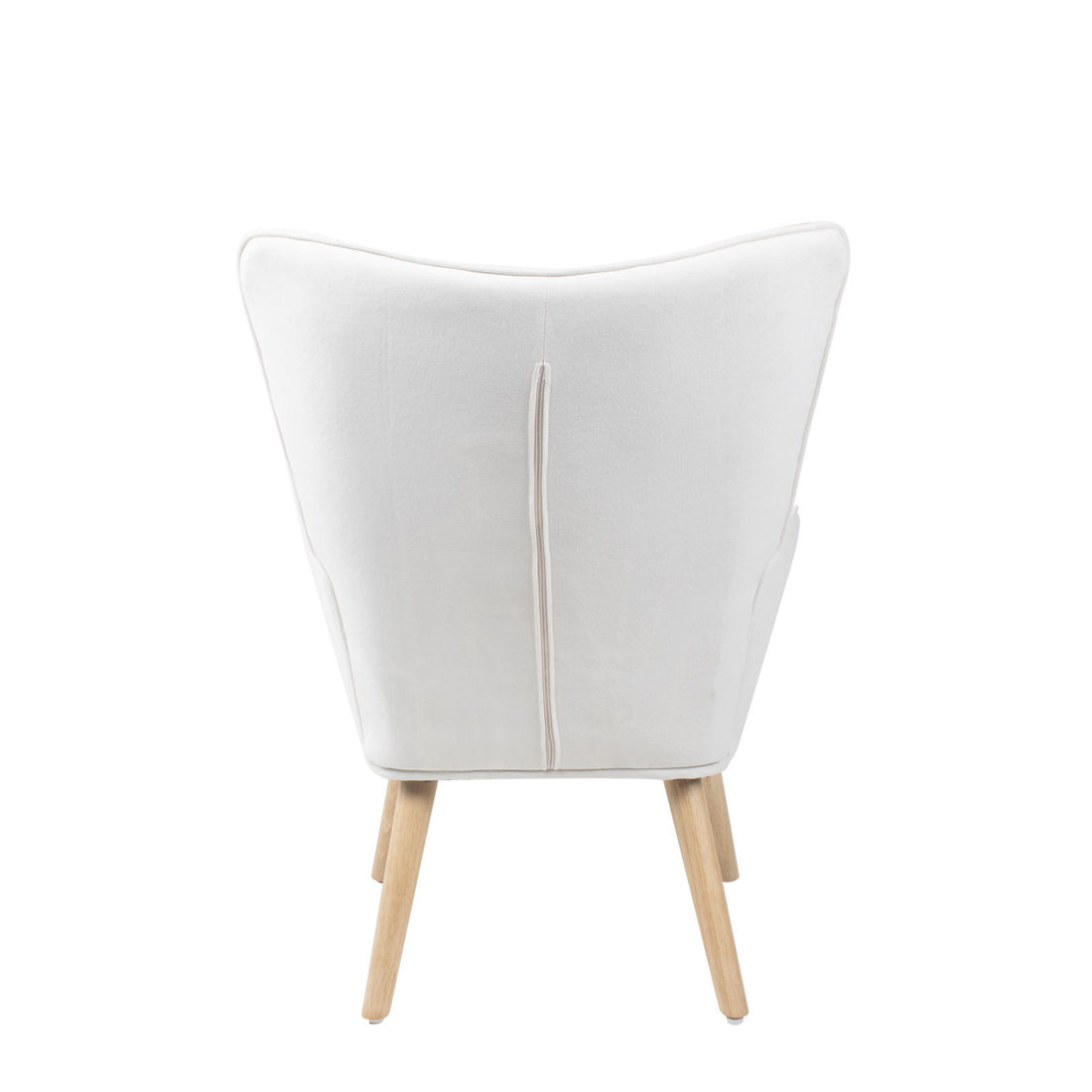 Accent Chair With Ottoman, Living Room Chair And Ottoman Set, Comfy Side Armchair For Bedroom, Creative Splicing Cloth Surface Pink Solid Wood