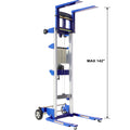 Adjustable Straddle Hand Winch Lift Truck, 42.90