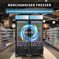 Orikool Glass Door Merchandiser Freezer 19.3