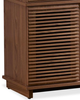 W9990 1The whole cabinet is made of walnut solid wood walnut-metal & wood