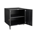 Office Furniture Copier Cabinet Black 2 Door Steel Copier Stand Mobile Pedestal File Printer Stand Mobile File Cabinets 1 2 Shelves Black Office Metal