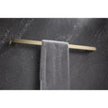 5 Piece Bathroom Hardware Set brushed gold-stainless steel