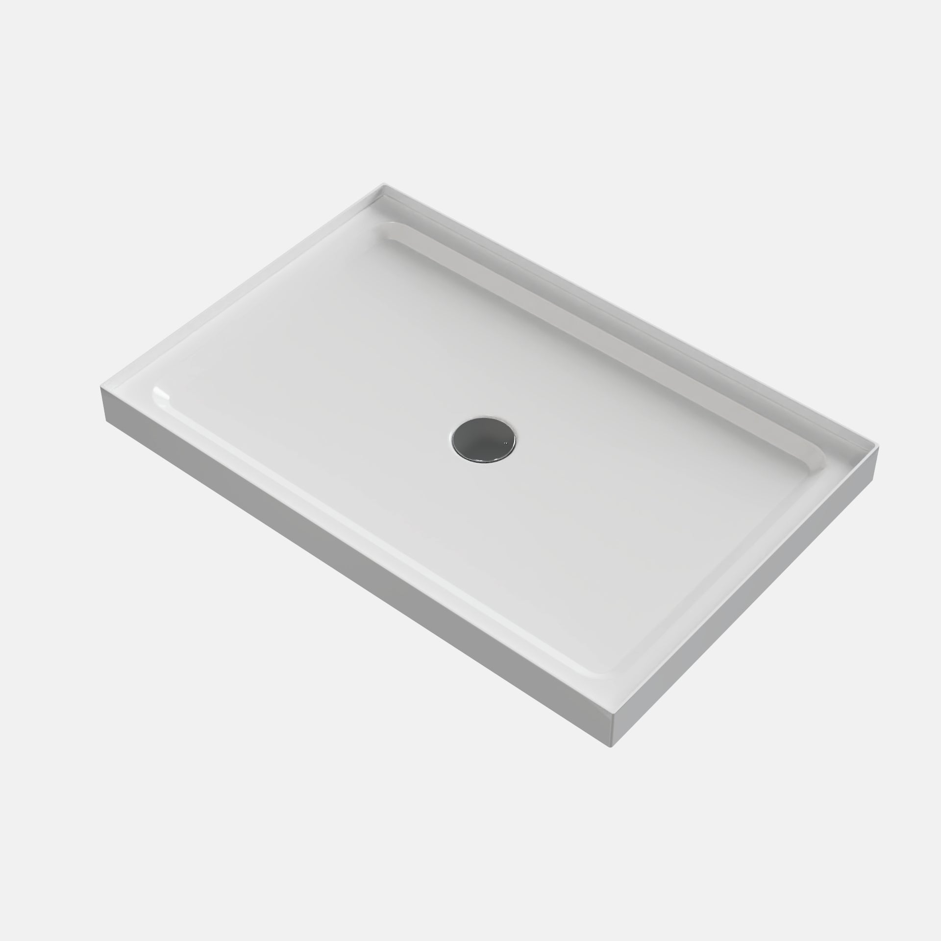 Goodyo 32" x 48" Shower Base Shower Pan 4 wall Alcove white-abs-abs