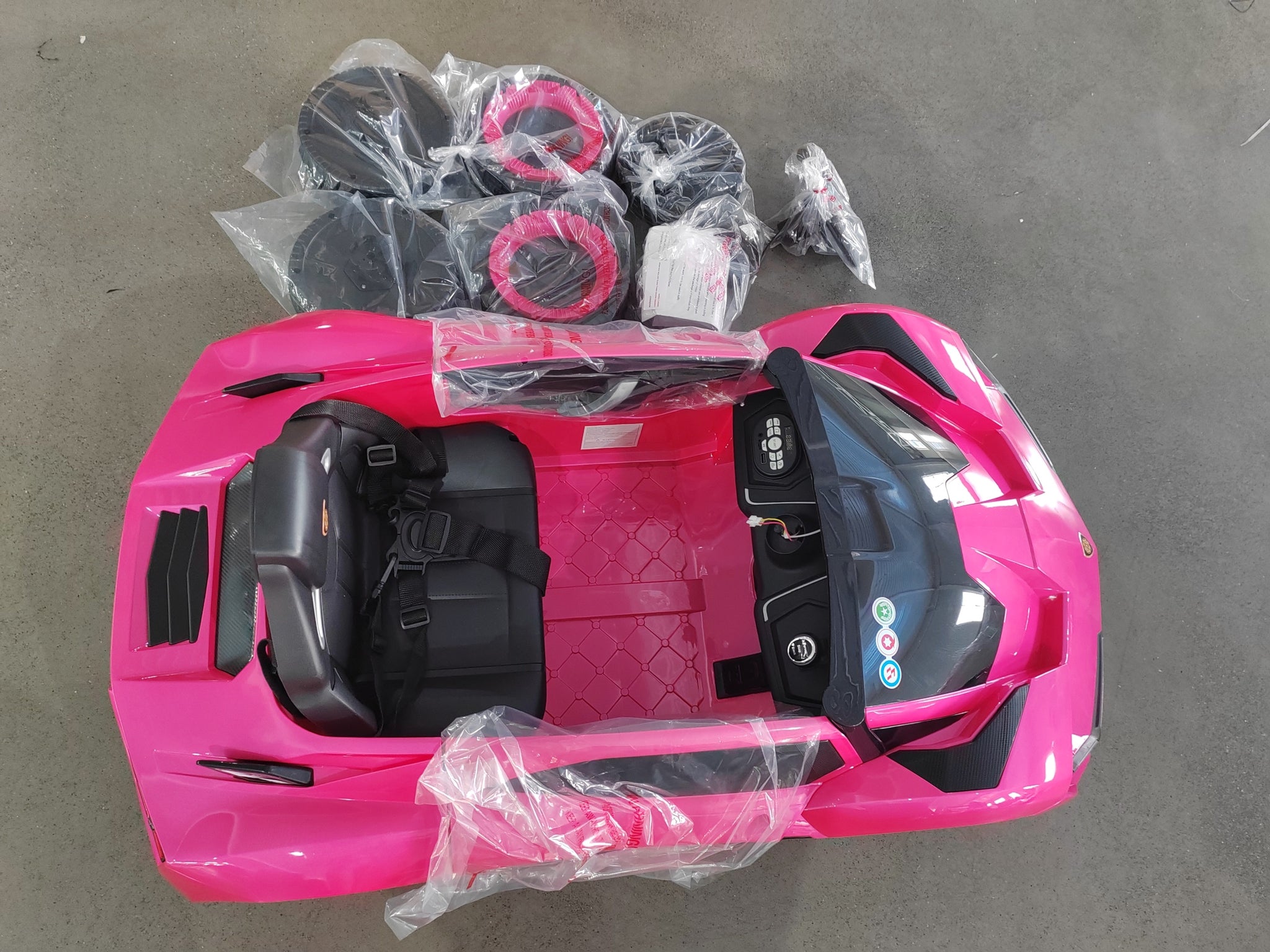 ride on car, kids electric car, Tamco riding toys for pink-50 - 99 lbs-3 to 4 years-plastic-indoor &