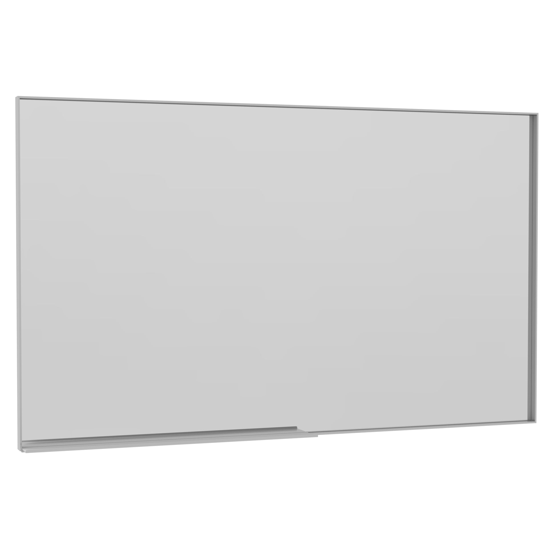 60*36" Oversized Modern Rectangle Bathroom Mirror With Silver Frame Decorative Large Wall Mirrors For Bathroom Living Room Bedroom Vertical Or Horizontal Wall Mounted Mirror With Aluminum Frame Silver Aluminium