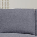 Artemax U Shape Pull Out Sleeper Sectional Sofa With Double Storage Spaces ,Dark Gray Dark Gray Fabric