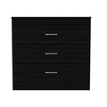 California Drawer Dresser, Four Spacious Drawers, Superior Top Multicolor Modern Melamine Engineered Wood