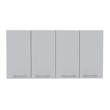 Sitka Wall Cabinet, Two Spacious Divisions, Four