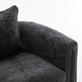 Modern Style Accent Chair Armchair For Living Room, Bedroom, Guest Room,Office,Rock Black Rock Black Upholstered