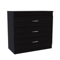 California Drawer Dresser, Four Spacious Drawers, Superior Top Multicolor Modern Melamine Engineered Wood