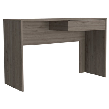 Tampa Writing Computer Desk, One Drawer Black Lockable Drawer Or Cabinet Computer Desk Office American Design,Modern Pine Rectangular Drawers Computer Tables Rectangular Pine Engineered Wood