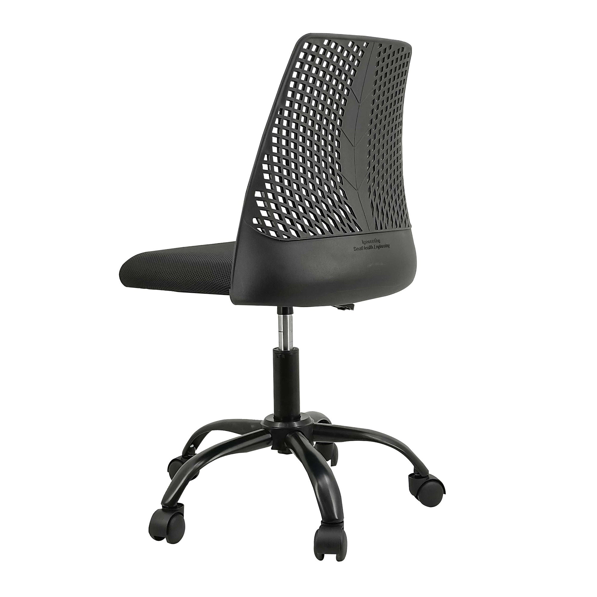 Ergonomic Office and Home Chair with Supportive black-modern-foam-fabric
