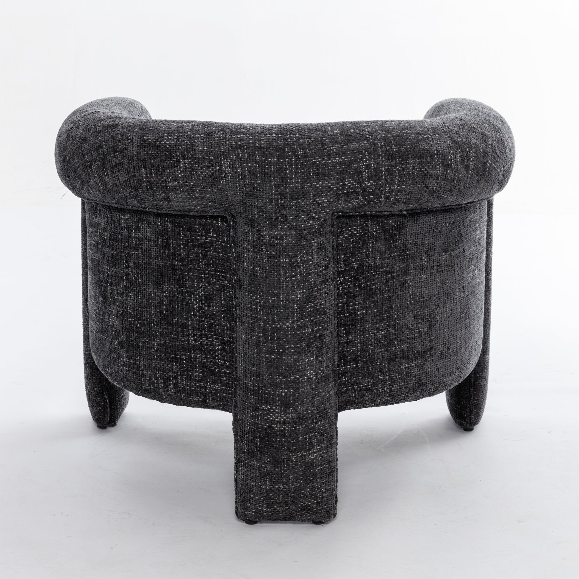 Modern Style Accent Chair Armchair For Living Room, Bedroom, Guest Room,Office,Rock Black Rock Black Upholstered