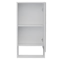 Modesto Medicine Cabinet, One Open Shelf, Mirrored Cabinet With Two Interior Shelves Beige Mdf Engineered Wood