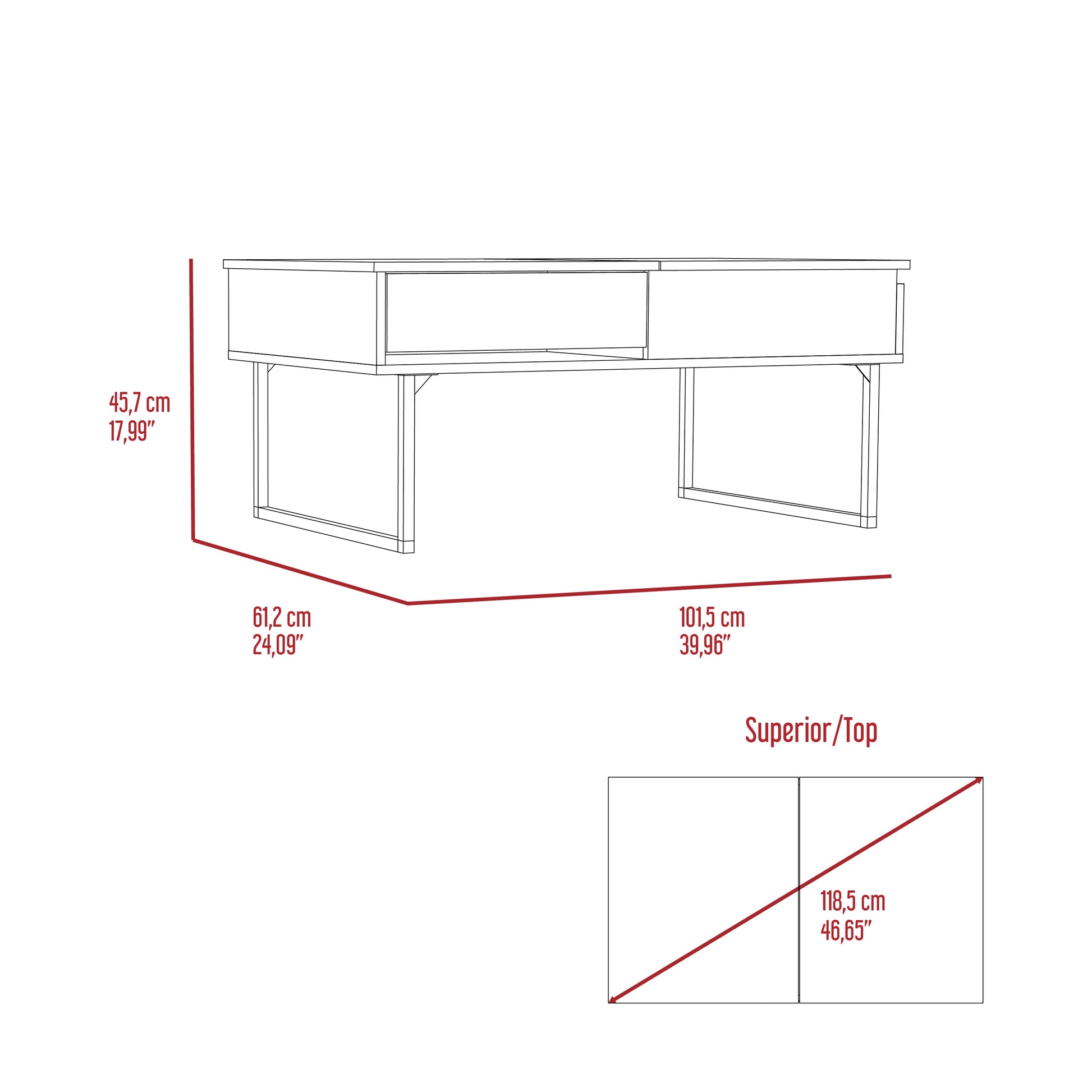 Hamburg Tv Stand For Tv S Up 60", Four Legs, Three Open Shelves Brown Primary Living Space 50 59 Inches 50 59 Inches Contemporary 60 Inches Melamine Engineered Wood