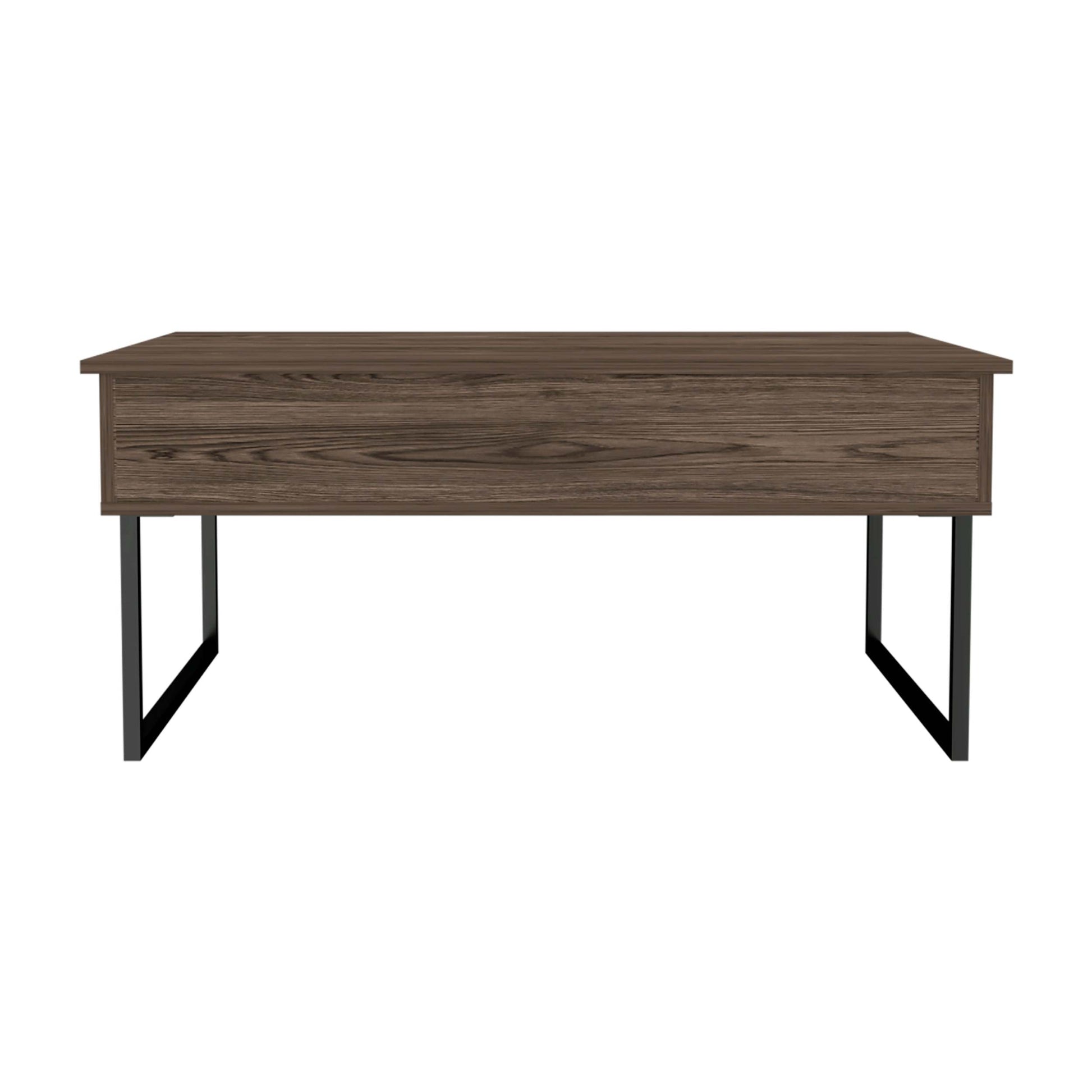 Fairfield Lift Top Coffee Table Brown Mdf Engineered Wood