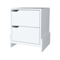 Lovell Nightstand With Sturdy Base And 2 Drawers