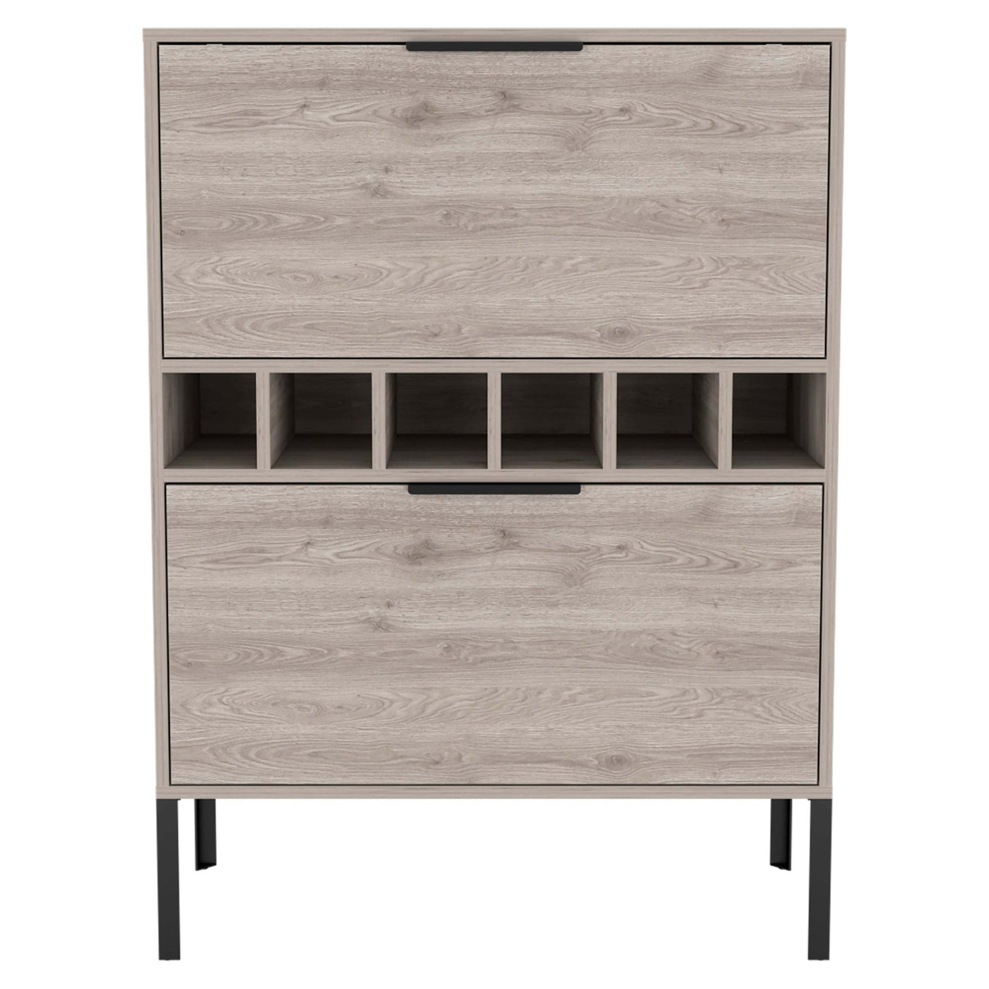 Rome Tv Stand For Tv S Up 43", Two Open Shelves, One Cabinet, One Big Open Shelf Beige Mdf Engineered Wood