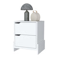 Lovell Nightstand With Sturdy Base And 2 Drawers