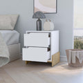 Lovell Nightstand With Sturdy Base And 2 Drawers