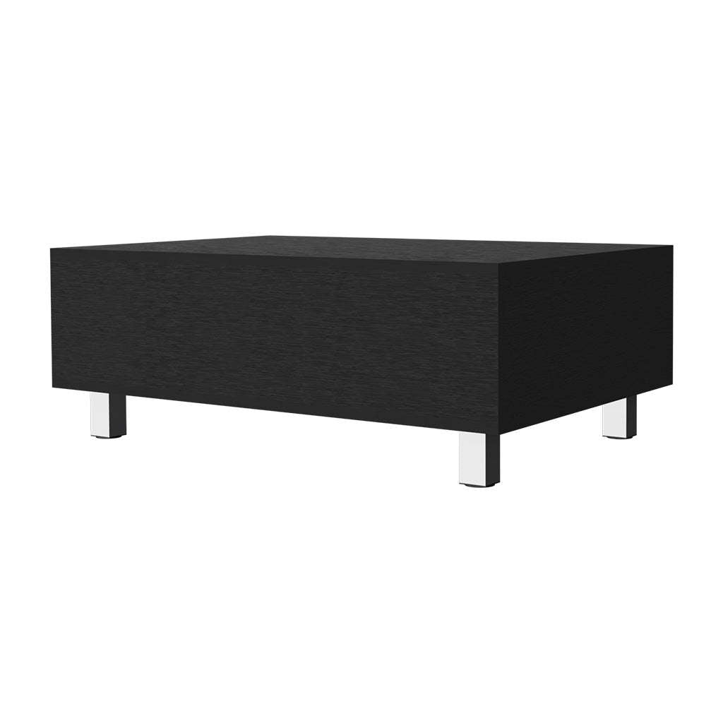 Boston Lift Top Coffee Table Black Mdf Engineered Wood