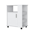 Clayton Kit Lower Microwave Cabinet White Mdf Engineered Wood