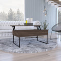 Fairfield Lift Top Coffee Table Brown Mdf Engineered Wood