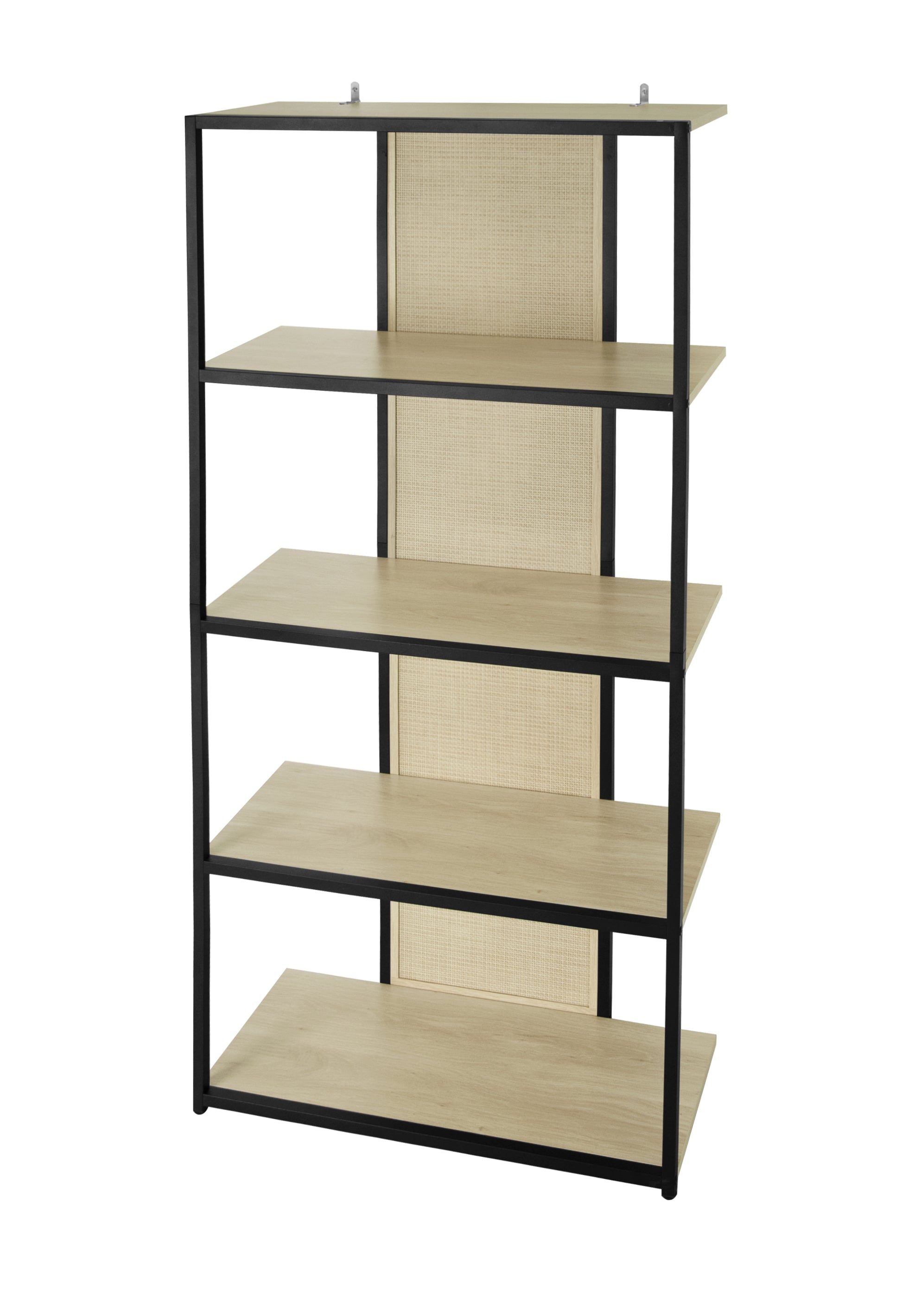 5 Layer Rack,Suitable For Bedroom, Living Room, Study, Dining Room And Entrance Natural Mdf