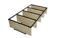 5 Layer Rack,Suitable For Bedroom, Living Room, Study, Dining Room And Entrance Natural Mdf