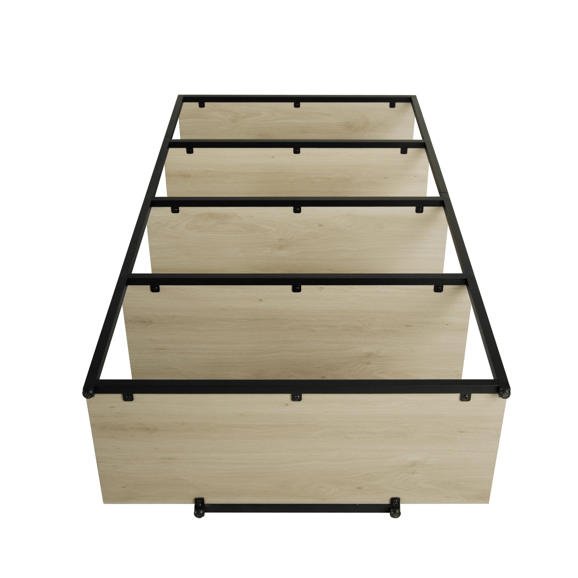 5 Layer Rack,Suitable For Bedroom, Living Room, Study, Dining Room And Entrance Natural Mdf