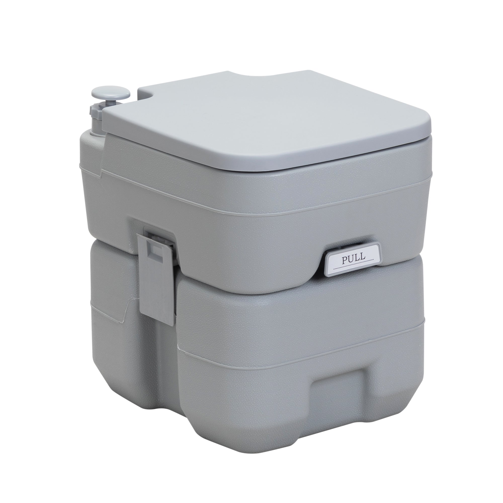 Portable Toilet With 5.3 Gallon Waste Tank and