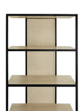 5 Layer Rack,Suitable For Bedroom, Living Room, Study, Dining Room And Entrance Natural Mdf