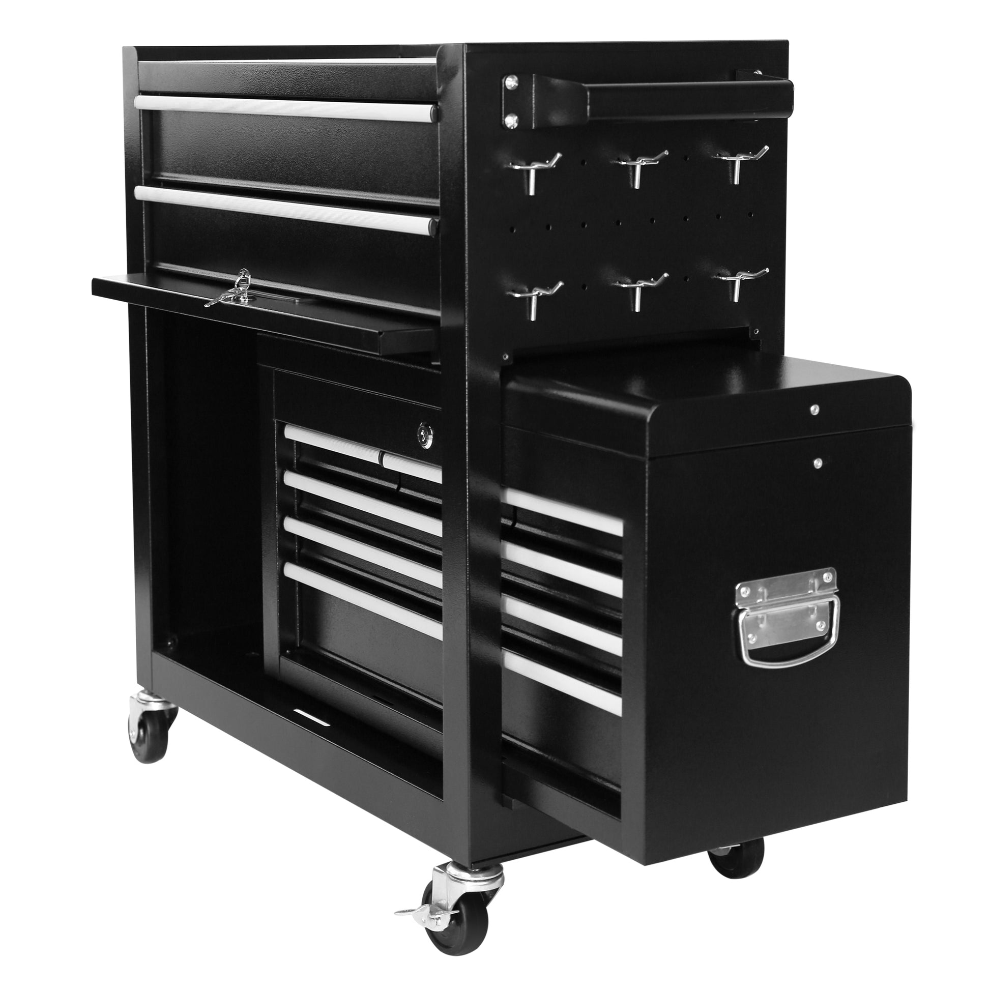 8 Drawer Rolling Tool Chest With Wheels, Large