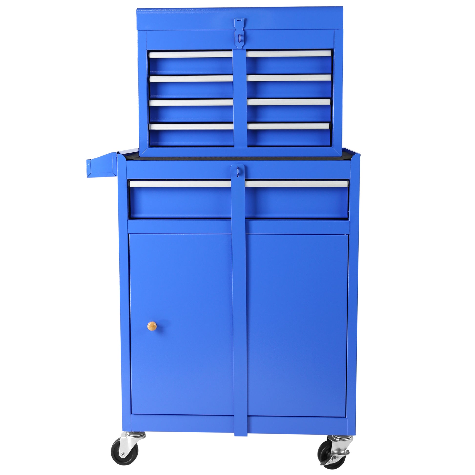 5 Drawer Rolling Tool Chest, High Capacity Tool blue-steel