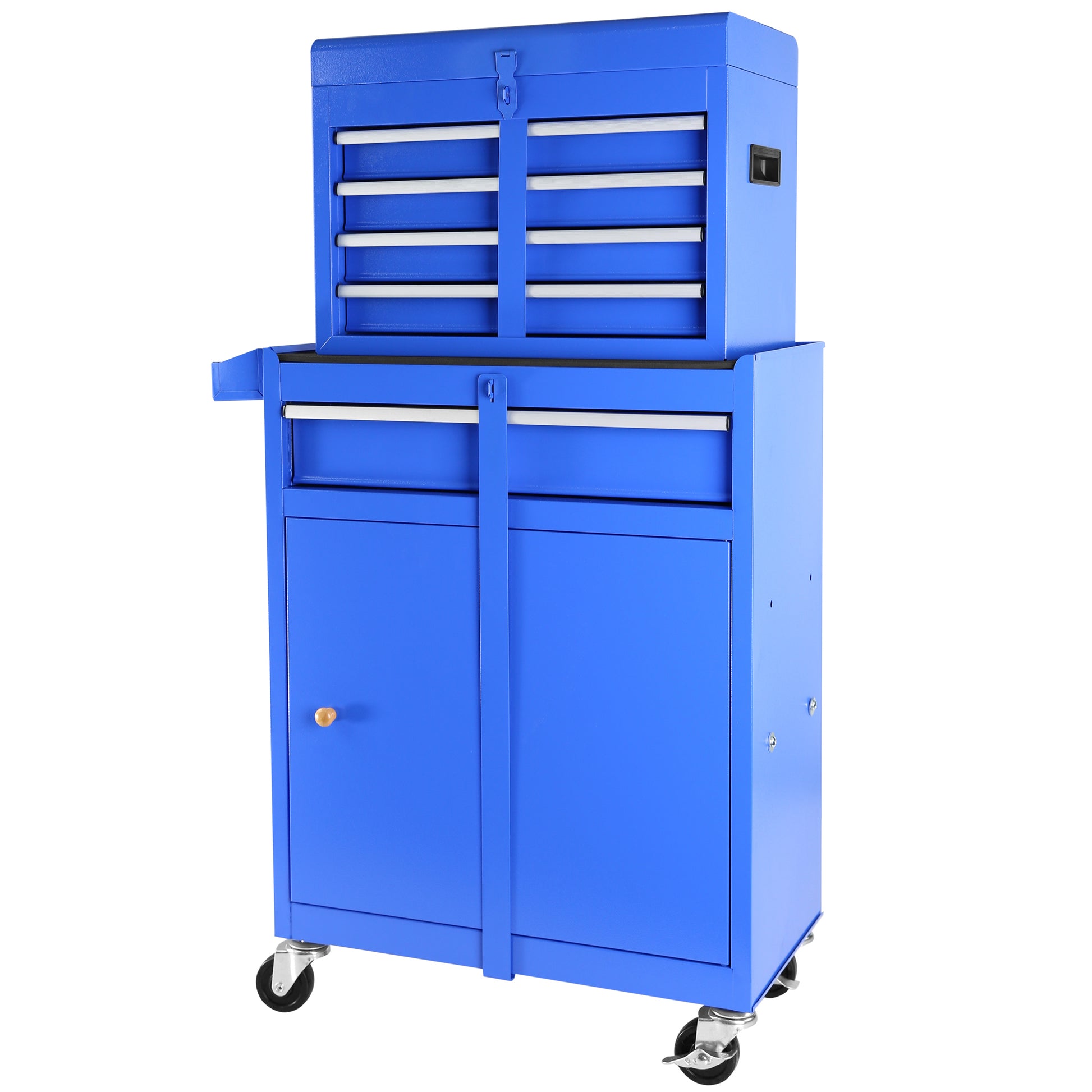 5 Drawer Rolling Tool Chest, High Capacity Tool blue-steel