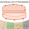 Self Cleaning Cat Litter Box, 68L 9L, Suitable For A Variety Of Cat Litter, App Control, Real Time Video, Photo And Video, Safe And Reliable, Ionic Deodorization, With Exhaust Hose, Support Wifi White Abs