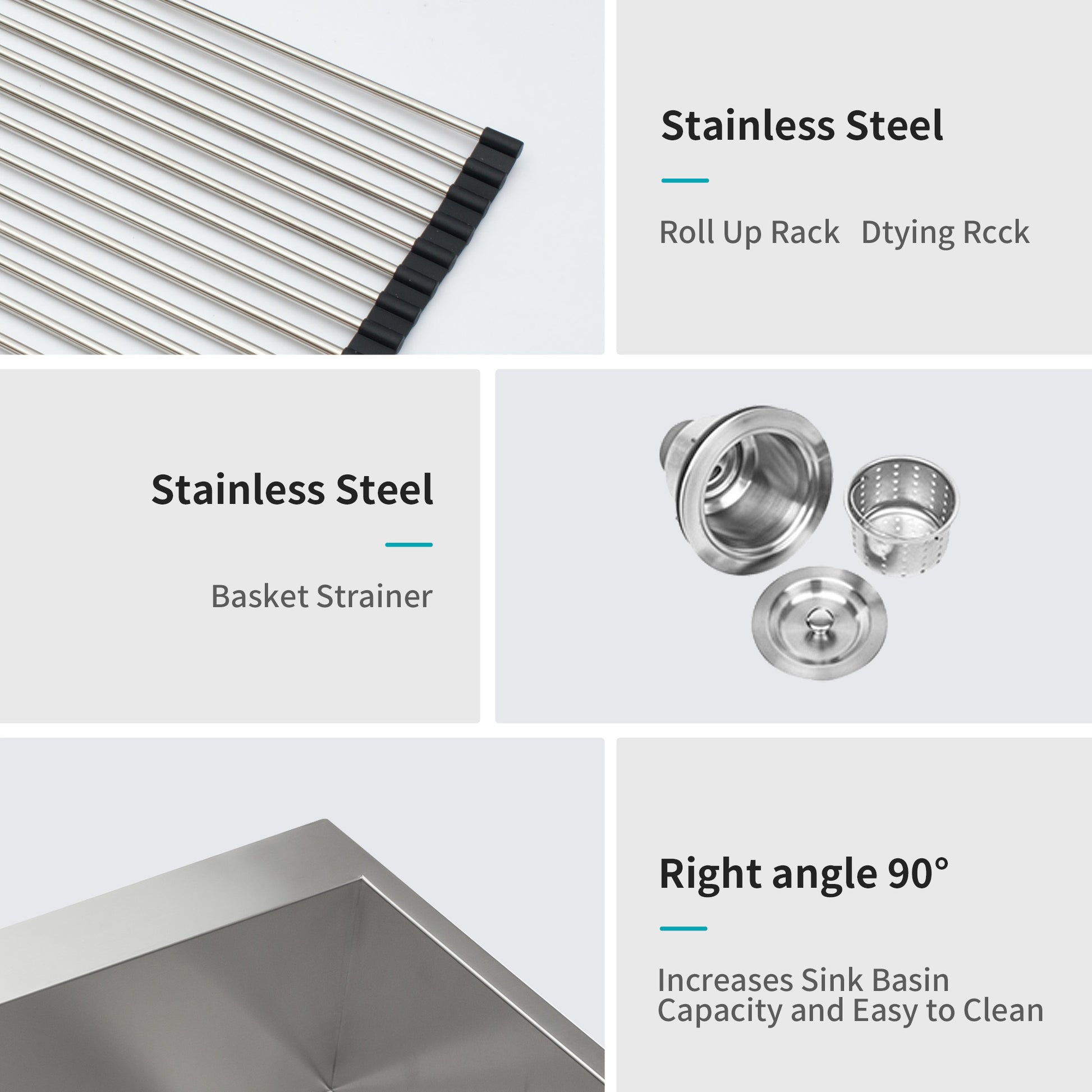 15 Inch Drop In Kitchen Sink 15 "X 15" Kitchen Sink Stainless Steel 18 Gauge Workstation Sink Drop In Topmount Single Bowl Kitchen Sink Brushed Nickel Stainless Steel