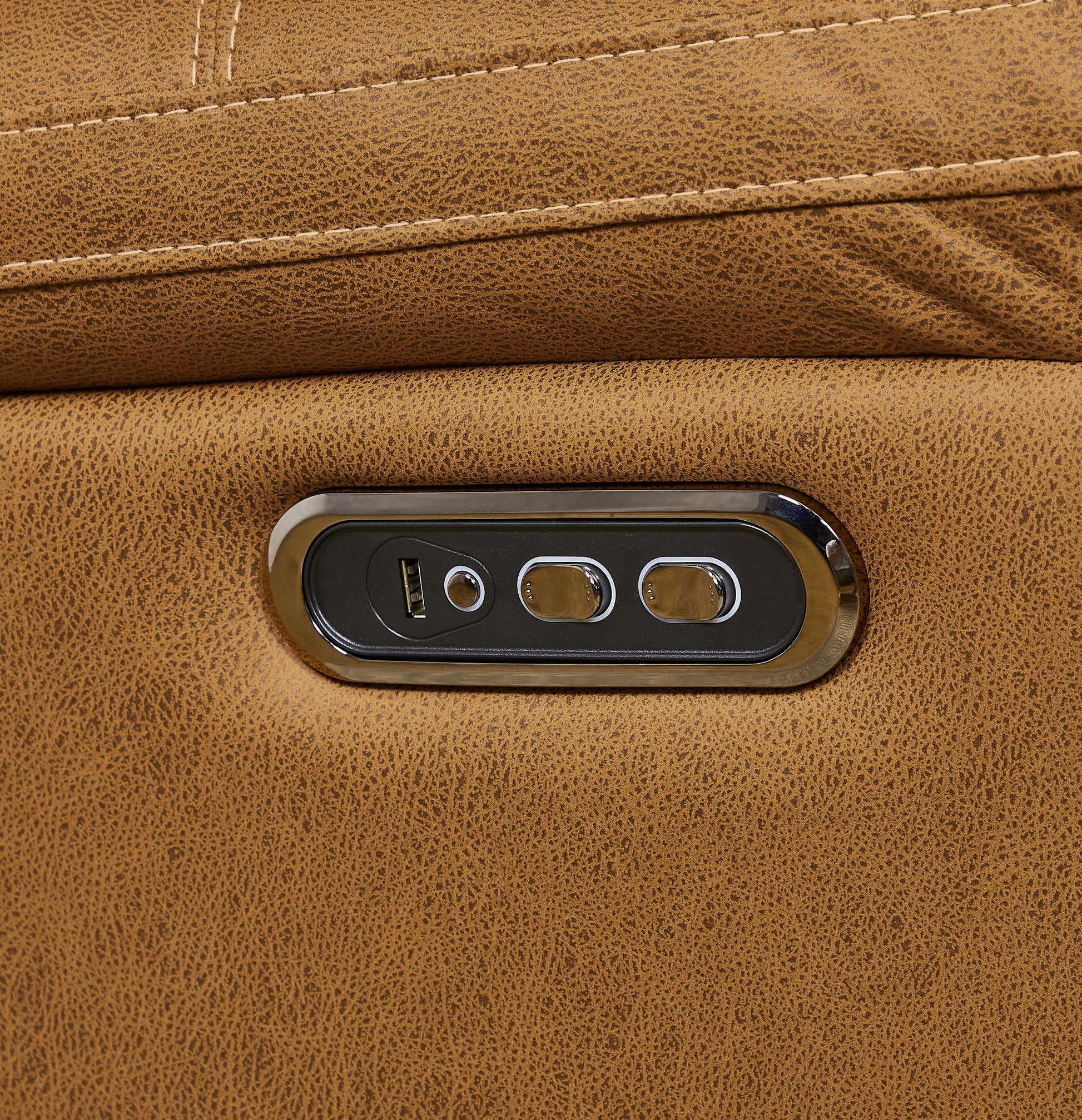 Liyasi Dual Okin Motor Rocking And 240 Degree Swivel Single Sofa Seat Recliner Chair Infinite Position ,Head Rest With Power Function Yellow Brown Polyester Metal Power Remote Primary Living Space Soft Cushion Back American Design Beech Pillow Top Arms