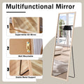 Third Generation Packaging Upgrade, Thickened Border, Full Length Mirror, Dressing Mirror, Bedroom Entrance, Decorative Mirror, Clothing Store, Mirror.65