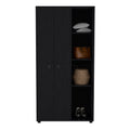 Armoire Boise, Bedroom, Black Black Particle Board Engineered Wood