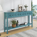 Rustic Entryway Console Table, 60