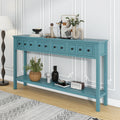 Rustic Entryway Console Table, 60