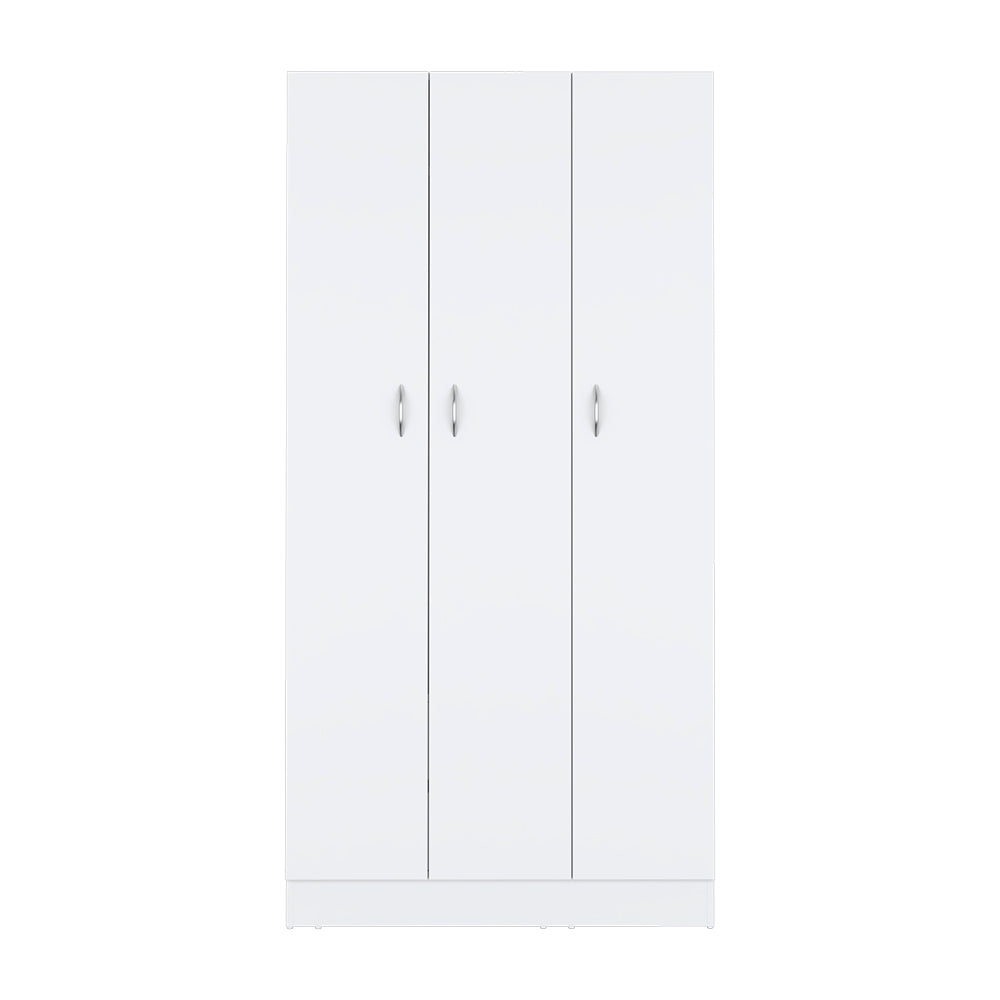 Wardrobe Erie, Bedroom, White White Particle Board Engineered Wood